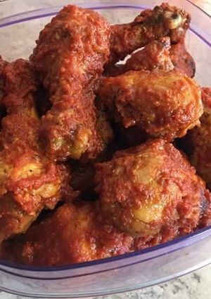 A picture of Fried chicken.