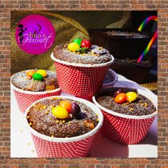 A picture of Christmas fruit cake.