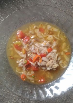 Foto resep Jamur tumis pedas