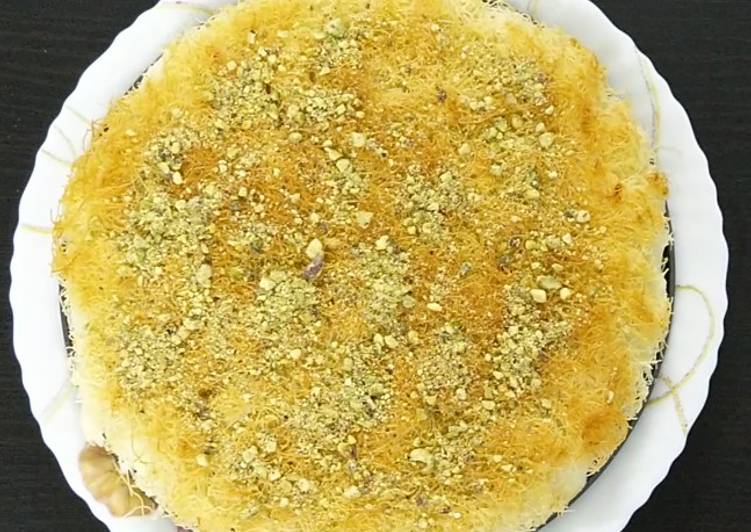 How to Make Homemade Arabian Kunafa Recipe