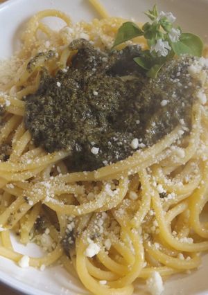 Foto principal de Bigoli al pesto de nueces