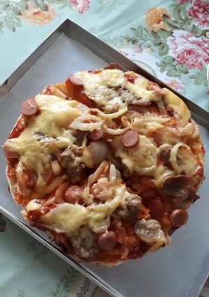 Foto resep Pizza topping campur