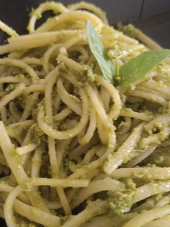 Foto principal de Pasta al pesto con anacardos