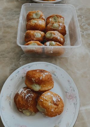 Foto resep Avocado Bomboloni / Alpukat Bomboloni donut italia