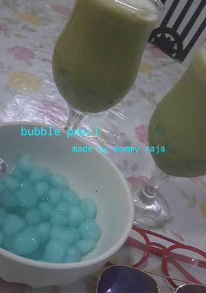 Foto resep Bubble pearl blueberry