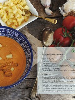 Una foto de Salmorejo Andaluz