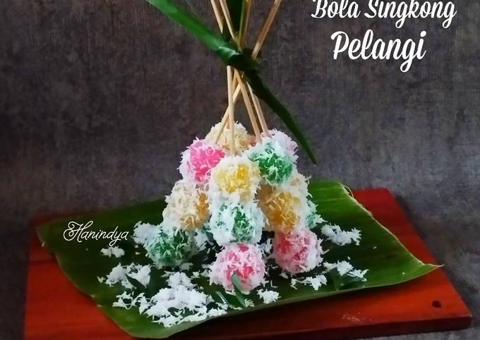 Resep Bola Singkong Pelangi Oleh Hanindya Cookpad