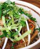 Miến xào thập cẩm chay