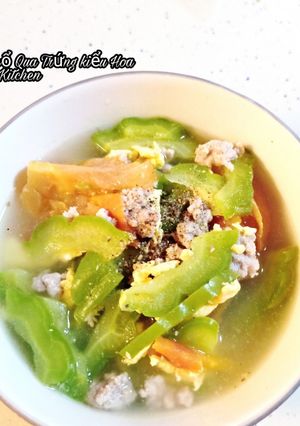 Hình của món Canh Khổ Qua Trứng (không đắng) - Bitter Gourd Soup.