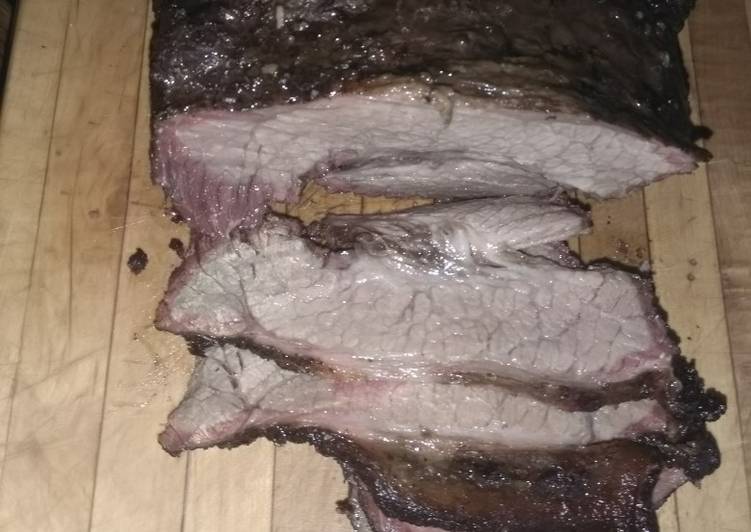 Recipe of Speedy Smoked Beef Brisket