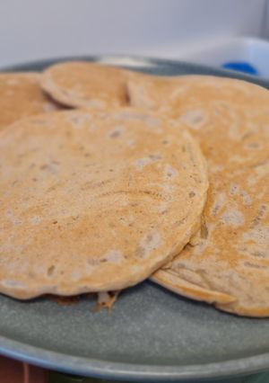 Une photo de Pancakes à la pomme