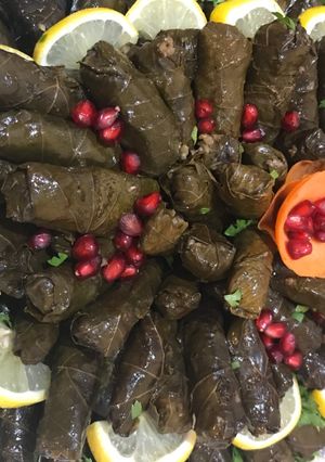 صورة لوصفة ورق عنب بالزيت والليمون