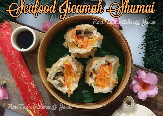 36. Seafood Bengkoang Siomai bungkus kulit tahu / Siomai / Siobi