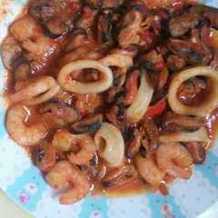 รูปของ Seafood Saos Padang