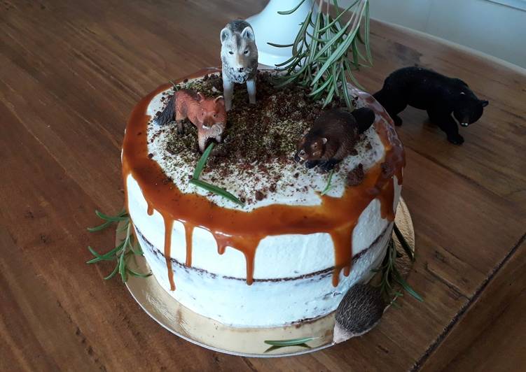 Recetta di Ultimate Torta di compleanno al cioccolato e caramello salato