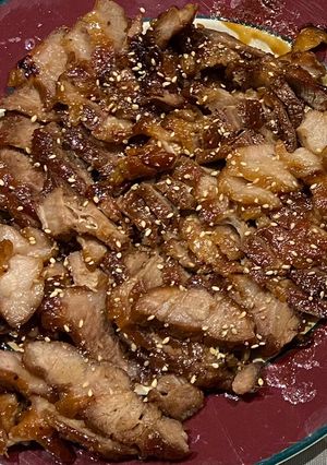 Hình của món Xá xíu.