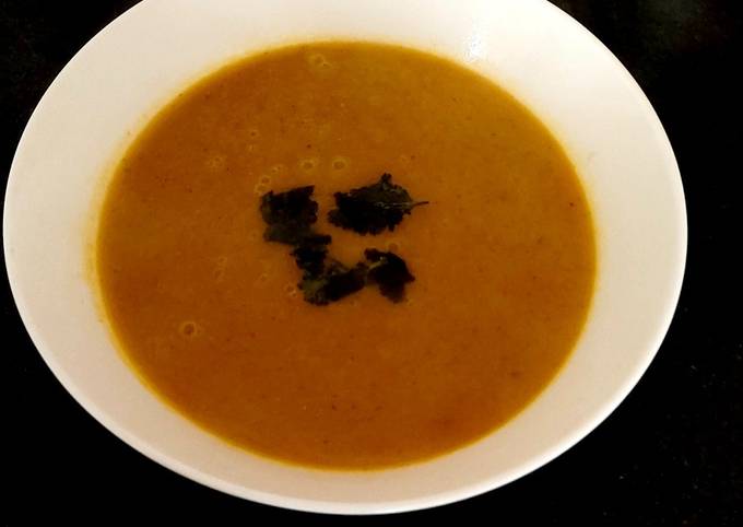 Recipe of Quick My Carrot, Coriander + Sweet Potato Soup 🥰#Lunch