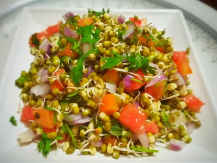 Easy Ways Prepare|Recipe} Sprouts salad the Drool