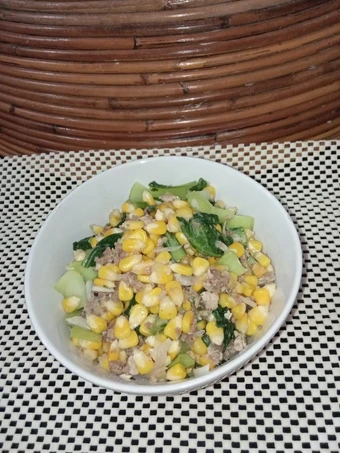 Cara Gampang Menyiapkan Resep Tumis Pakcoy mix Jagung yang Bisa Manjain Lidah