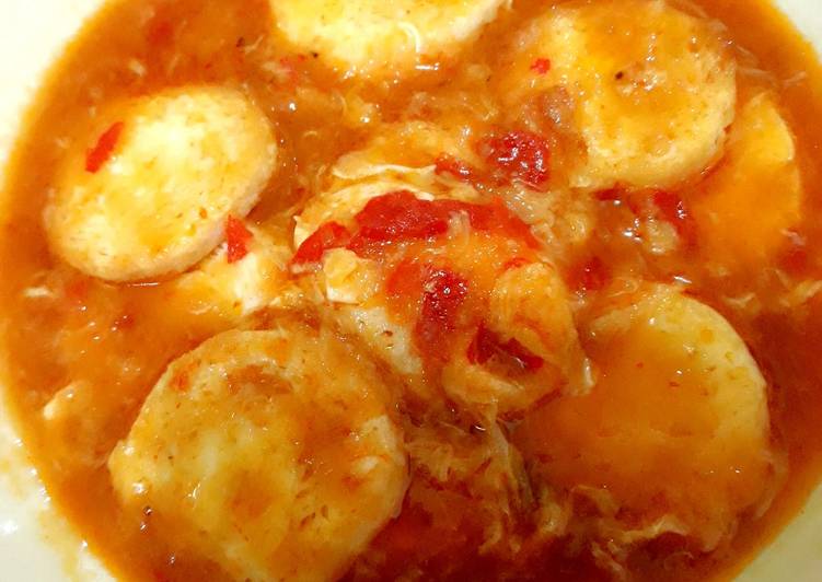 Resep Tahu Jepang saus padang yang Bikin Ngiler