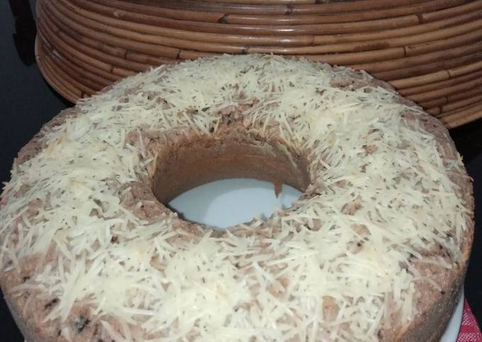 Cara Membuat Bolu Coklat Totol Topping Keju Panggang Gampang