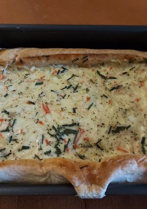 Une photo de Tarte au crabe