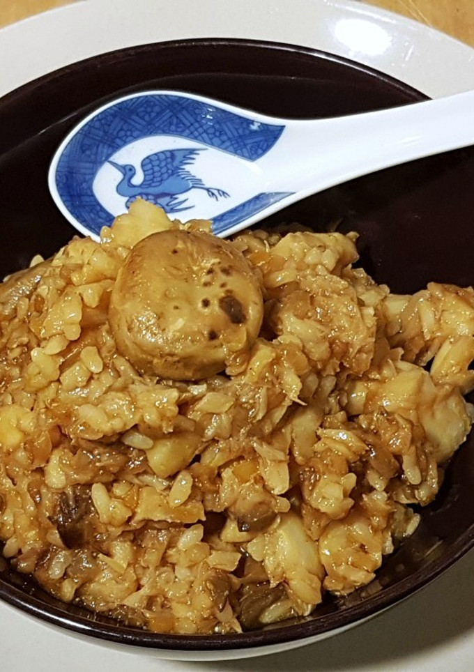Una foto de Arroz con Bacalao a la Japonesa