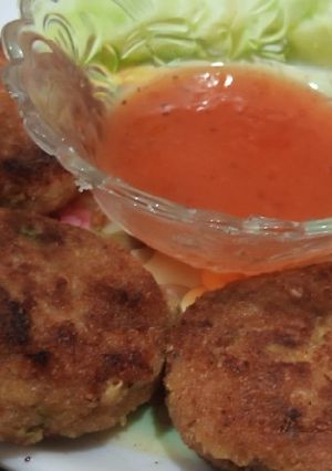 A picture of Lauki ke kabab.