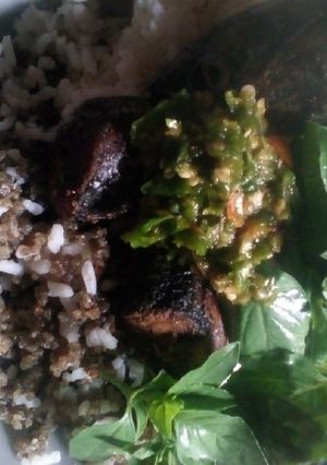 Foto resep Tongkol goreng sambel ijo