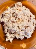 Pasta con crema di noci