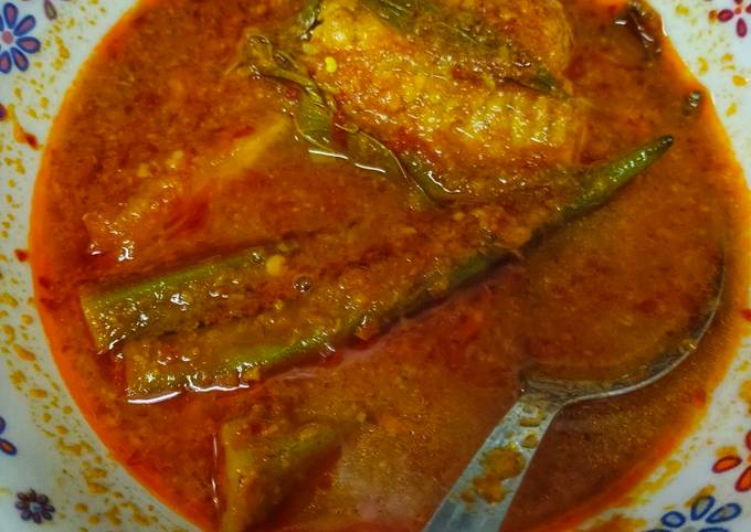 Cara Masak Asam Pedas Ikan Pari : 11 Langkah Cara Memasak ...