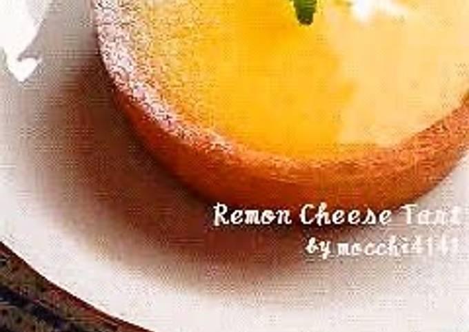 Lemon Curd and Cream Cheese Tart