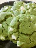Soft Matcha Cookies With White Chocolate Using Pancake Mix