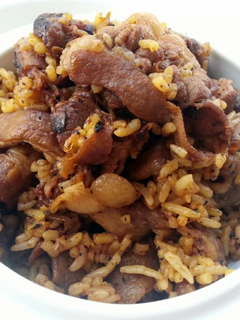 Simple Way Make Recipe Black Pepper Bacon Fried Rice that is So Delicious, Addictive}