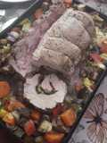 CARRE DE CERDO con verduras