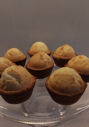 Una foto de Cupcakes de vainilla, saludables🧁