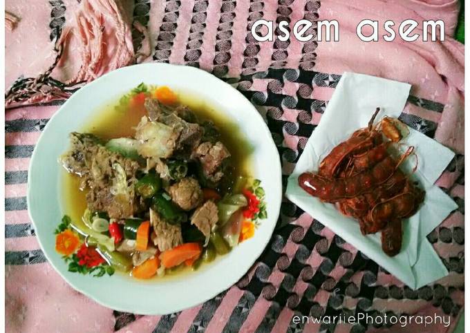 Standar Cara termudah memasak Asem Asem dijamin gurih