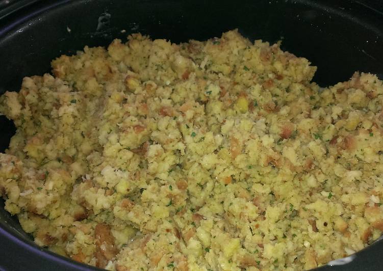 Easiest Way to Make Quick Crockpot chicken and stuffing