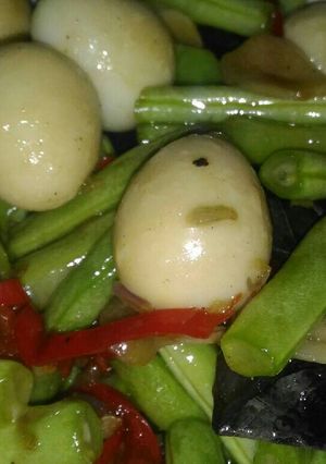 Foto resep Tumis buncis telor puyuh 😍