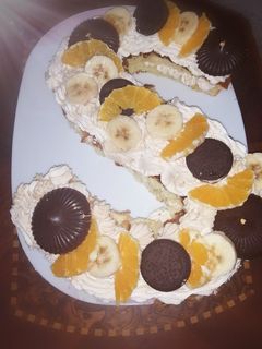 صورة لوصفة تارت عيد ميلاد أختي
