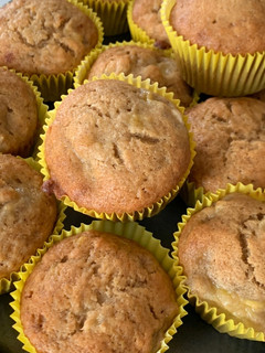 A picture of Banana Bread Muffins.