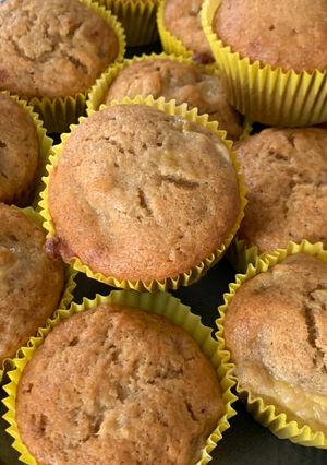A picture of Banana Bread Muffins.
