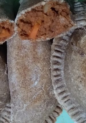 Una foto de Empanadas de "carne"🥟 (soja texturizada)