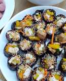 Cơm cuộn gạo lứt chay