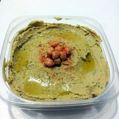 A picture of Easy Homemade Hummus (without tahini).