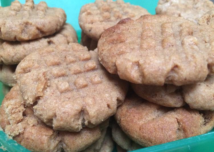 Recipe of Homemade Peanut Butter Cookies