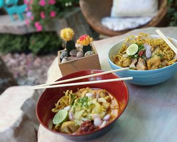 Best Recipe Khao Soi Gai Thai Curry Noodle With Chicken Savory Delicious