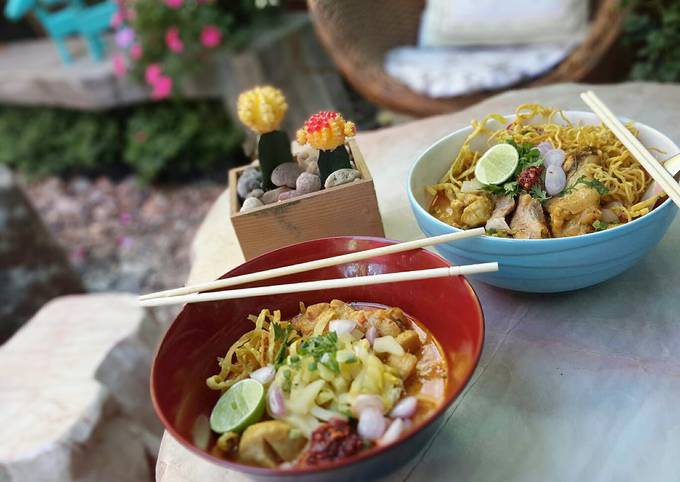 Steps to Make Any-night-of-the-week Khao Soi Gai /Thai Curry Noodle With Chicken