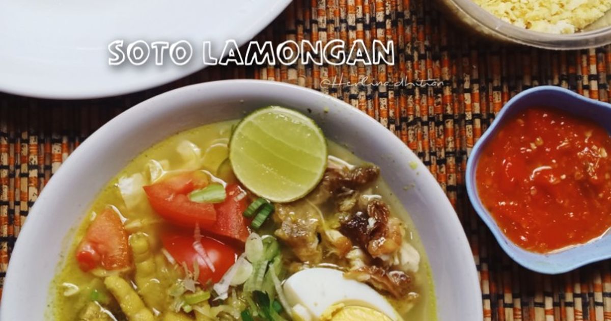 Soto Lamongan with Koya
