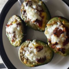 A picture of Stuffed Avocados.